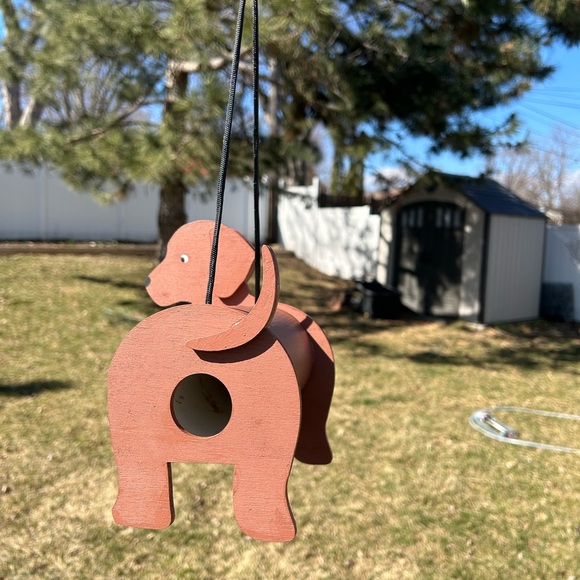 Handmade Dachshund Birdhouse - Picture 6 of 6